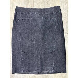 Focus 2000 Denim skirt Womens Retro 90's y2k Grunge Punk Straight Pencil‎ size 6